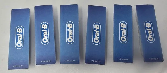 LOT OF 7 Oral-B Precision Clean X-Filament Replacement Brush Heads SEALED Loose - Picture 7 of 7